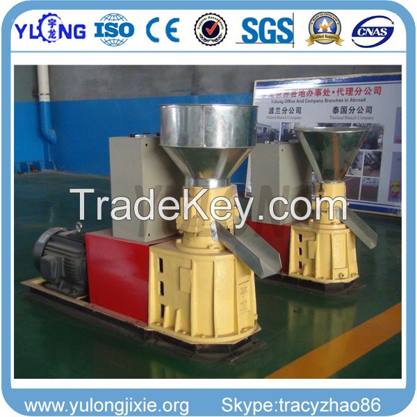 flat die pultry feed pellet machine/animal feed pellet mill