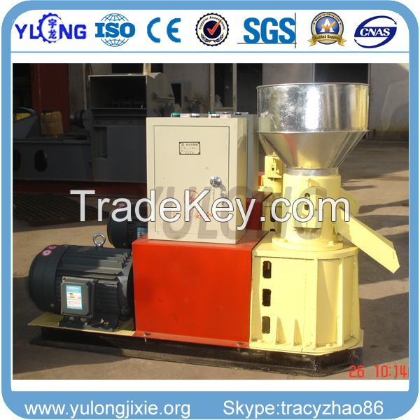 flat die pultry feed pellet machine/animal feed pellet mill