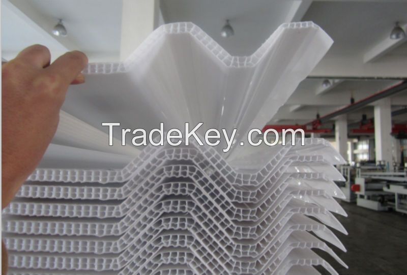 Polycarbonate Corrugated multiwall Sheet