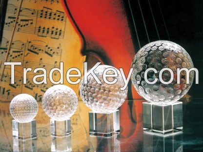 3D laser engraving k9 blank crystal glass ball for laser engraving