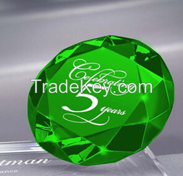 wedding decoration k9 crystal glass diamond for souvenirs gifts