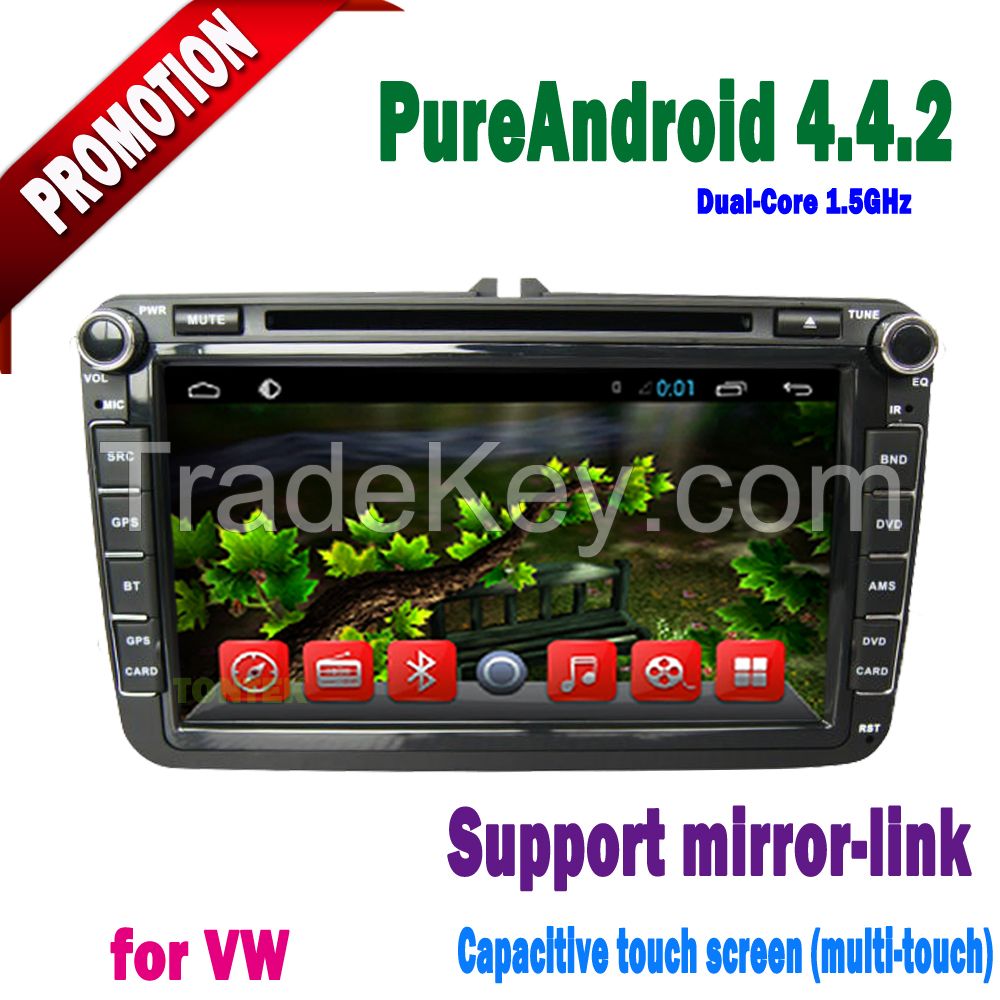 8&quot; touch screen car auto radio dvd player for VW/Skoda 2006-2012