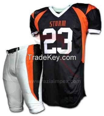 Best 2016 customized sublimation American football uniforms