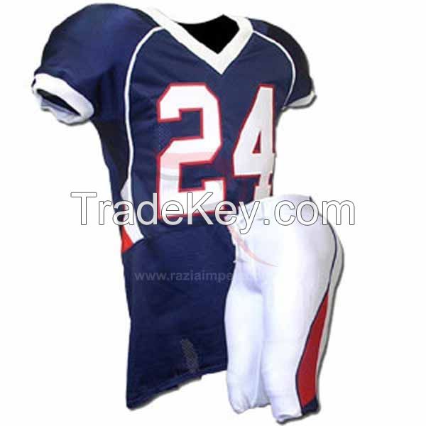 Custom american college football uniforms