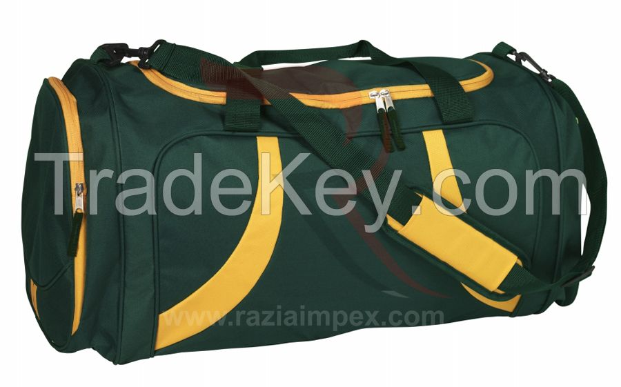 Canvas sport shoulder duffel bag