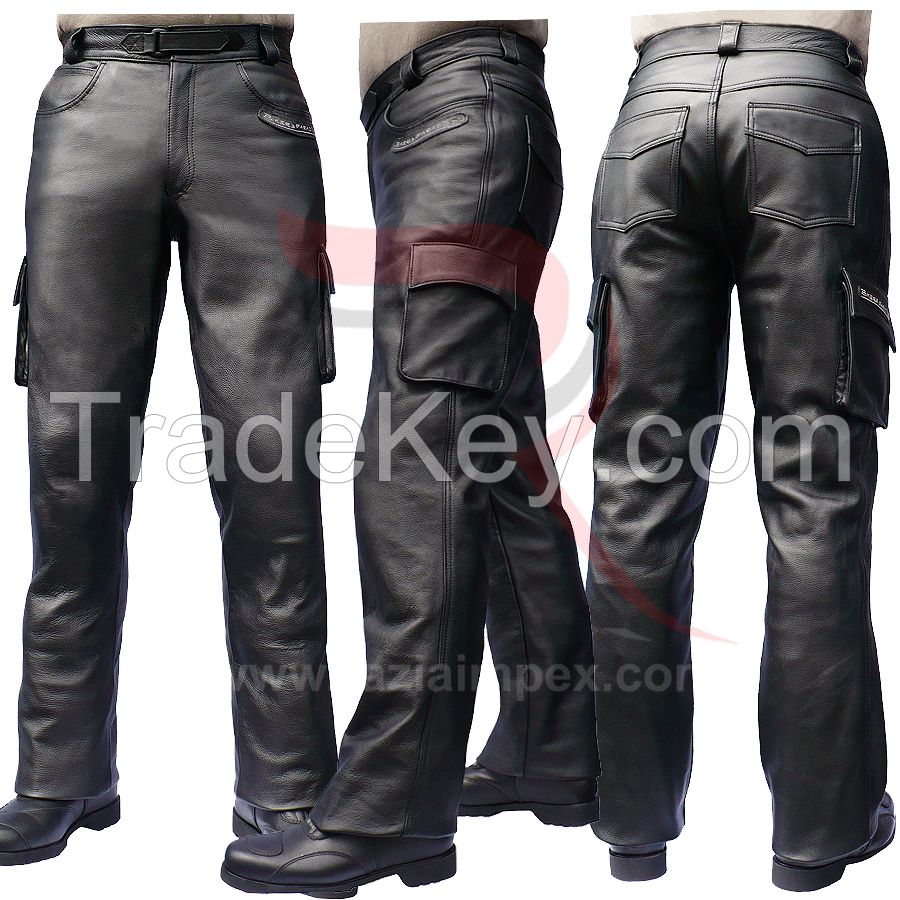 New Mens Leather Pants Made Of Real Cowhide Leather