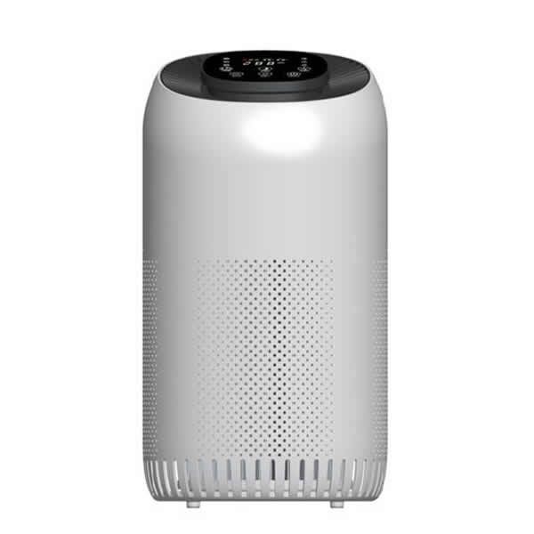 Tower Air Purifier Combined Pre-filter, HEPA and Carbon filter, Timer, Sensor, Air Quality Indicator CADR90