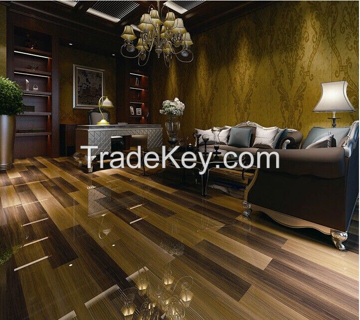 inkjet porcelain wooden oak floor tiles