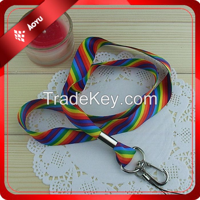 Fashion custom sublimation lanyard for sale