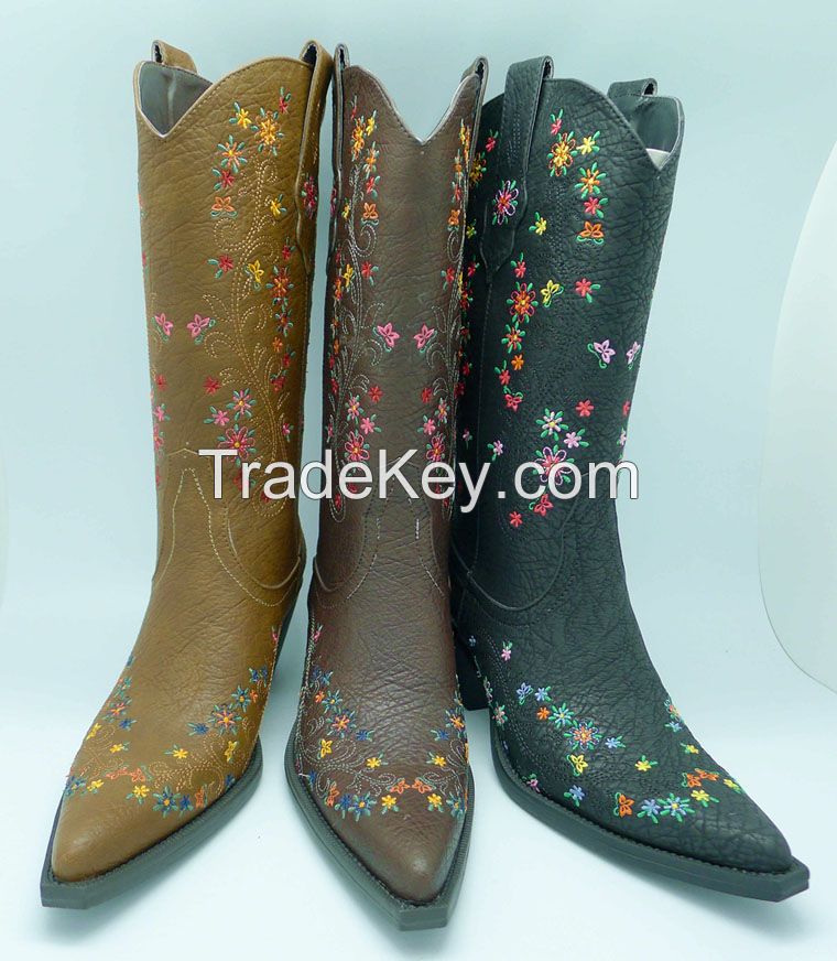 Women Western Cowboy Boots