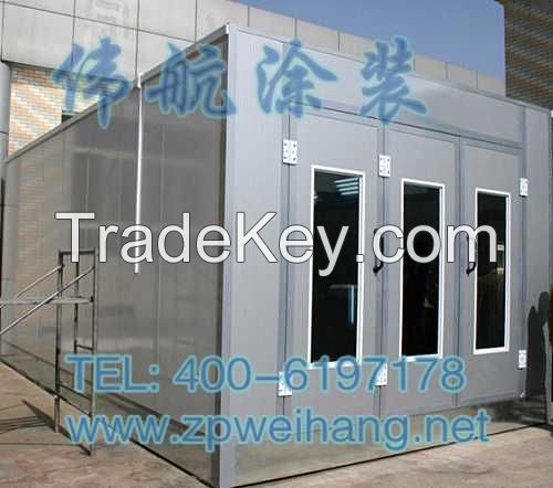 Luxury style paint spray booth