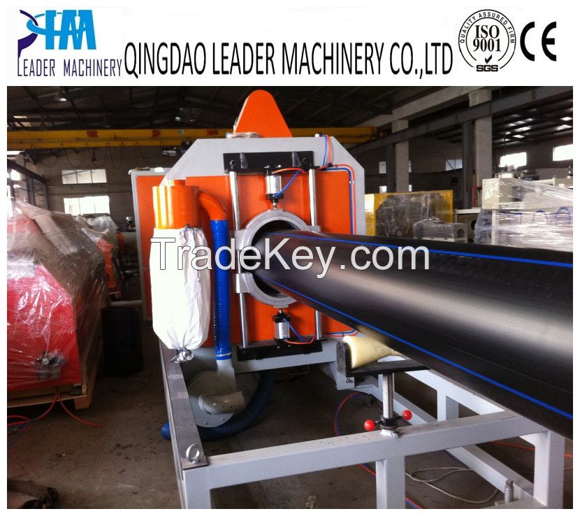 hdpe pipe extrusion line for water and gas supply