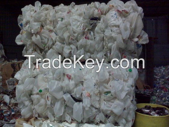 HDPE MILK BOTTLE SCRAP in Natural color