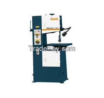 Semi-auto vertical pipe band saw cutting machine