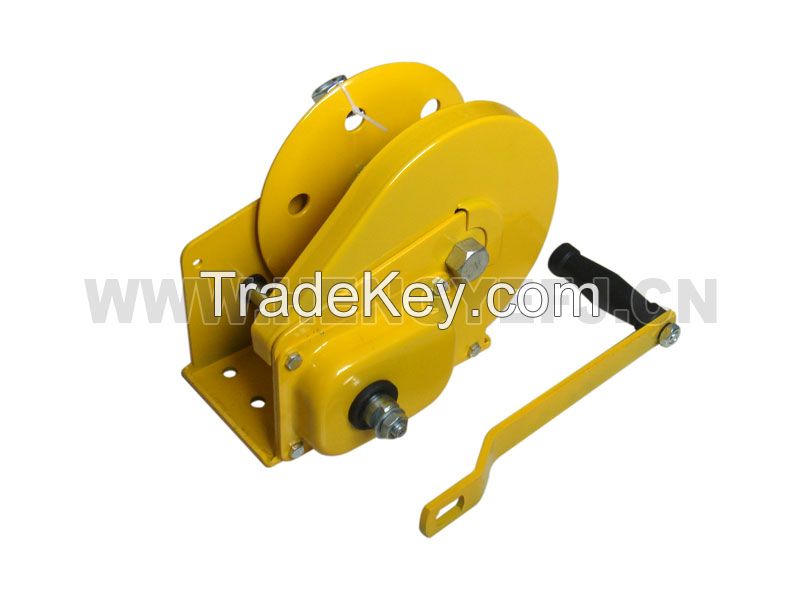 Self-lock Hollow Frame Plastic Sprayed Winch