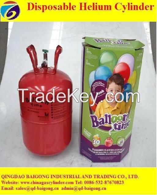 Disposable Helium Gas Tank