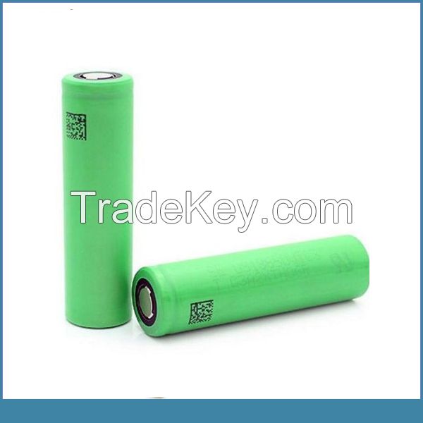 soshine low Resistance li ion 18500 battery 3.7v 1400mah