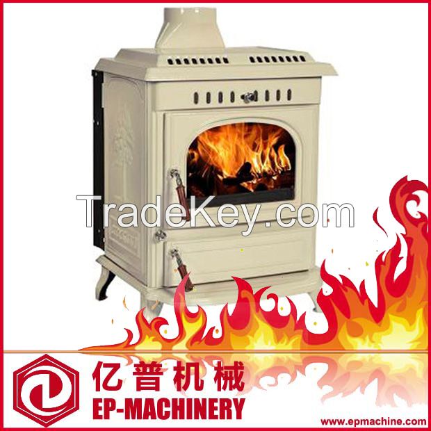 wood burning stove fireplace