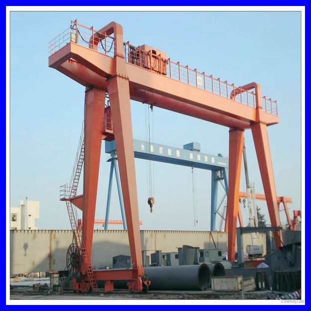 Double Girder Gantry Crane With Hook