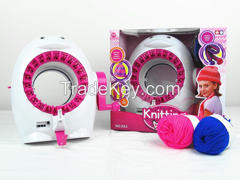 Hot Selling Children Knitting Machine toys for scarf and sock