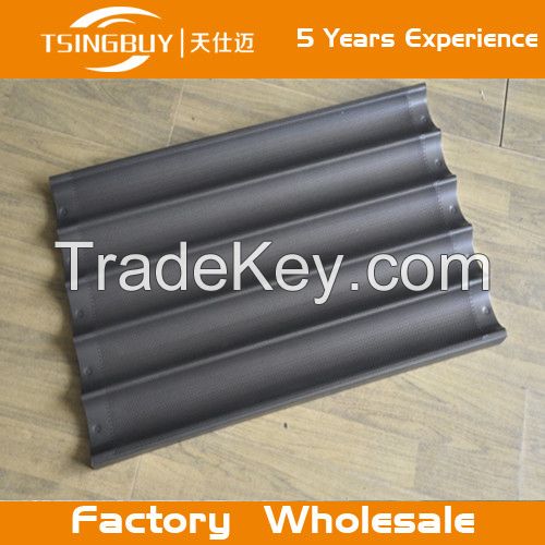 Factory direct wholesale bread baking aluminum sheet/teflon coated baking tray