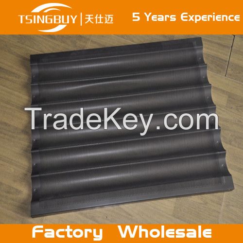 Factory direct wholesale bread baking aluminum sheet/teflon coated baking tray