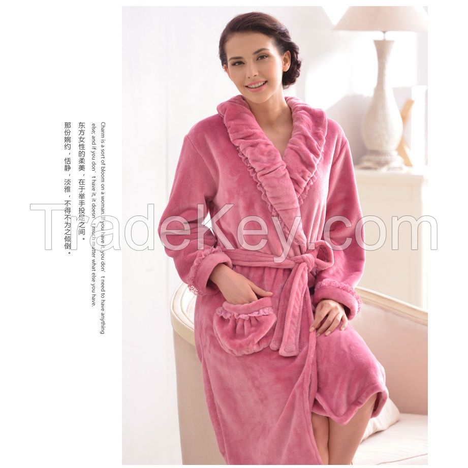 Ladies bathrobes