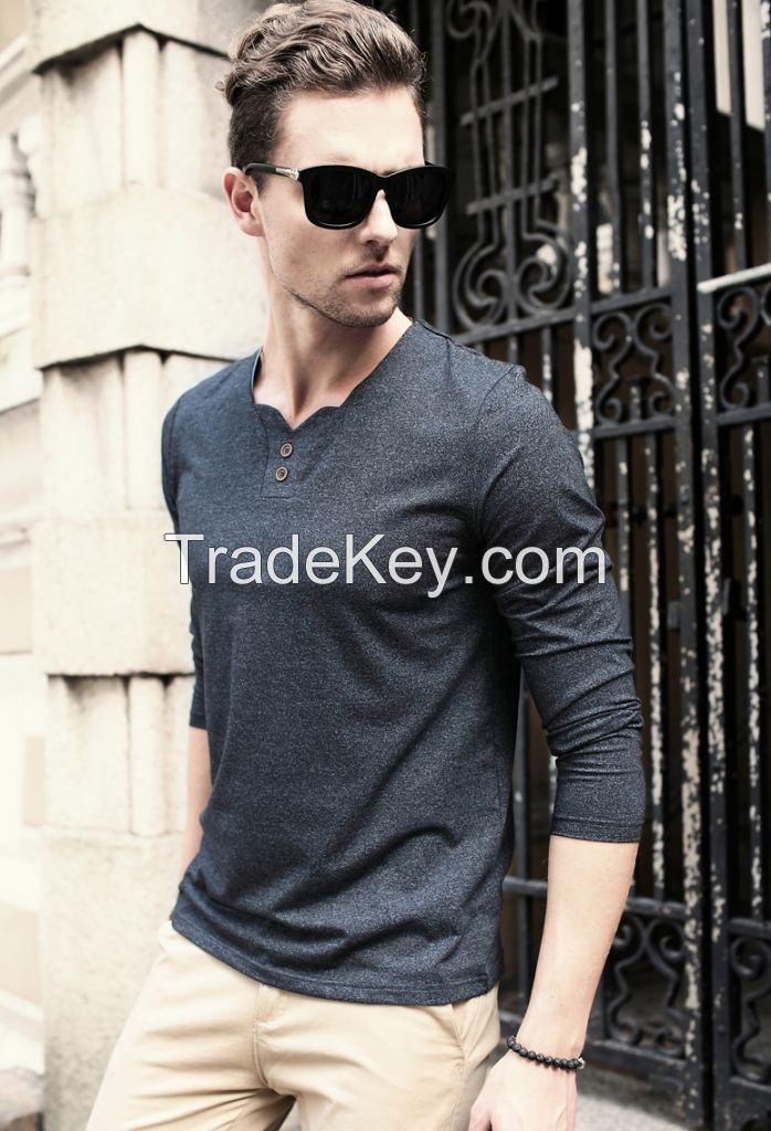 Men long sleeve T shirt