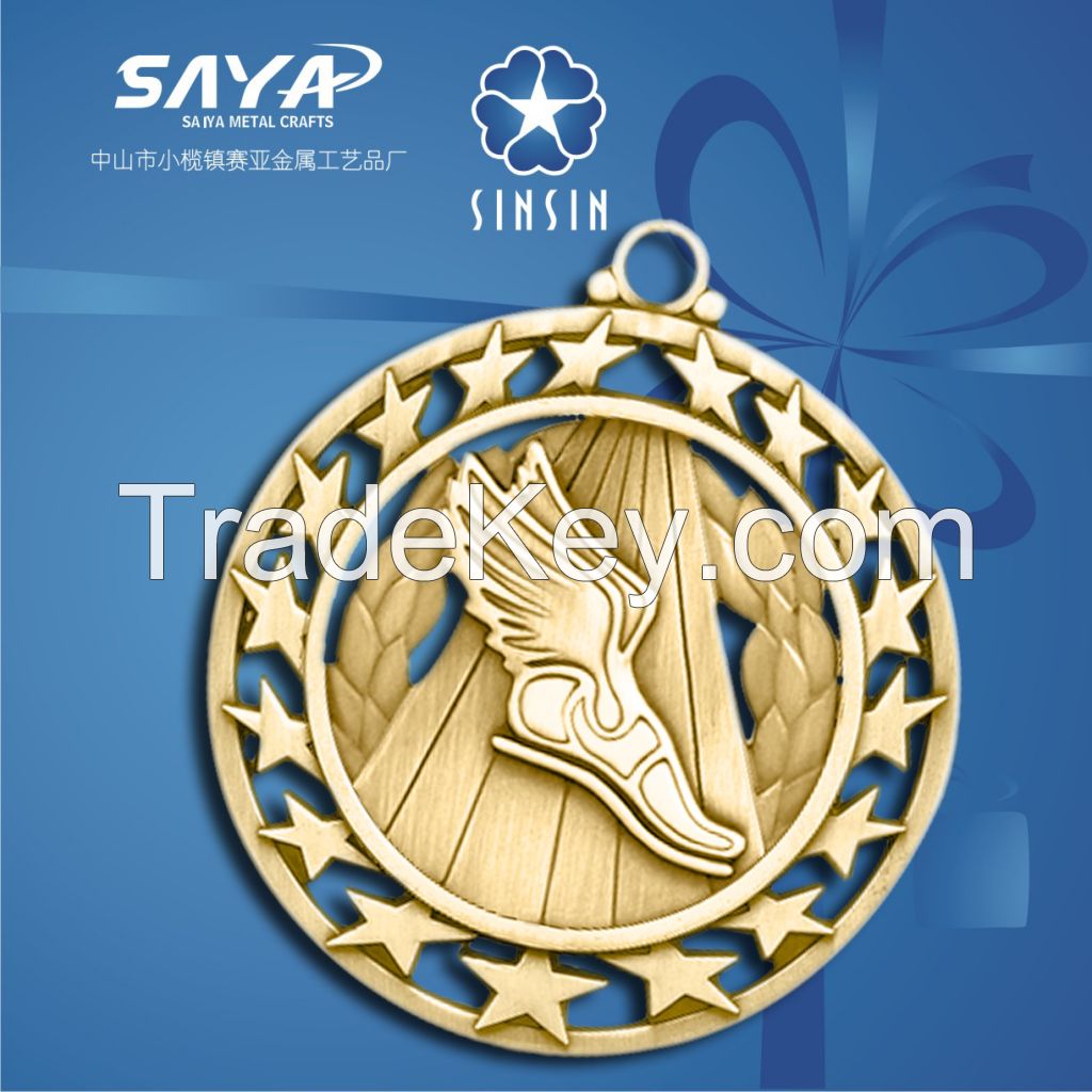 Custom design metal medal for sport