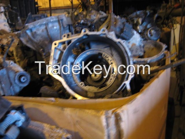 Aluminium engine block scrap