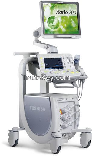 Used Toshiba Xario 100 , 200, xg Ultrasound for sale in great condition 