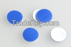 9mm dia 1mm thick septa ptfe silicone septum for 2ml hplc vial