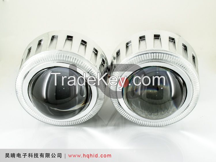 2.8inch hid bi-xenon projector lens light with double angel eyes(2.8HQI)