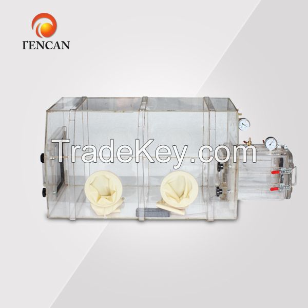 High quality and nice design acrylic vacuum glove box