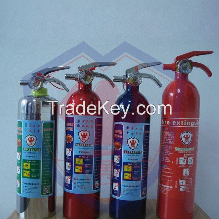 water mist extinguisher