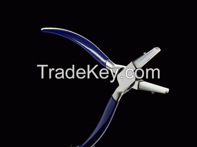 Flat Nose Plier with plastic jaws