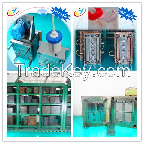 Plastic injection mould for medical use