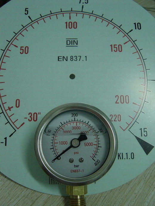 High Pressure Gauge