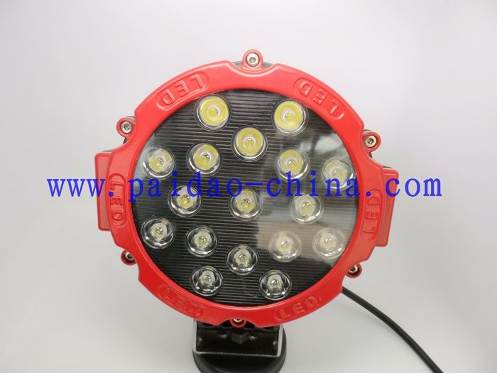 51W Led car Light, Led Working Light off road SUV truck