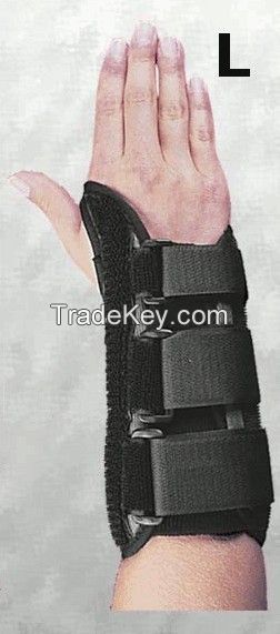 Contoured Wrist Orthois Brace, Left and Right (Extra Small, Small, Medium, Large, Extra Large)