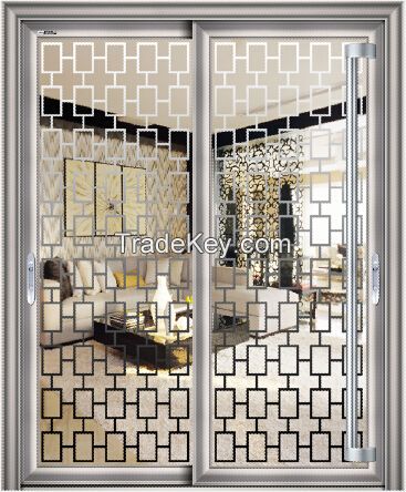 ACG brand European standard high quality aluminium framed sliding glass door