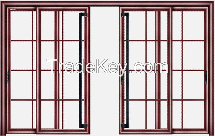 ACG brand European standard high quality aluminium framed sliding glass door