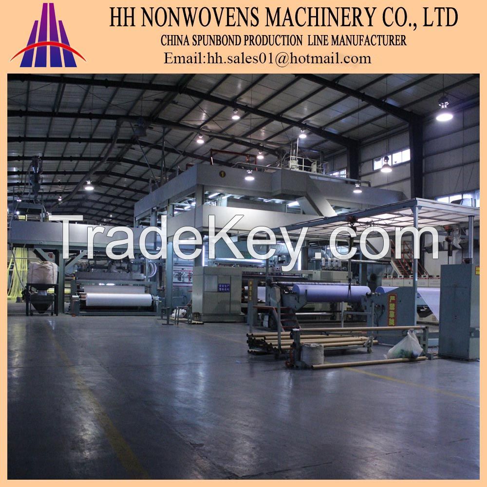 HHM-1800mm pp spunbonded nonwoven production line