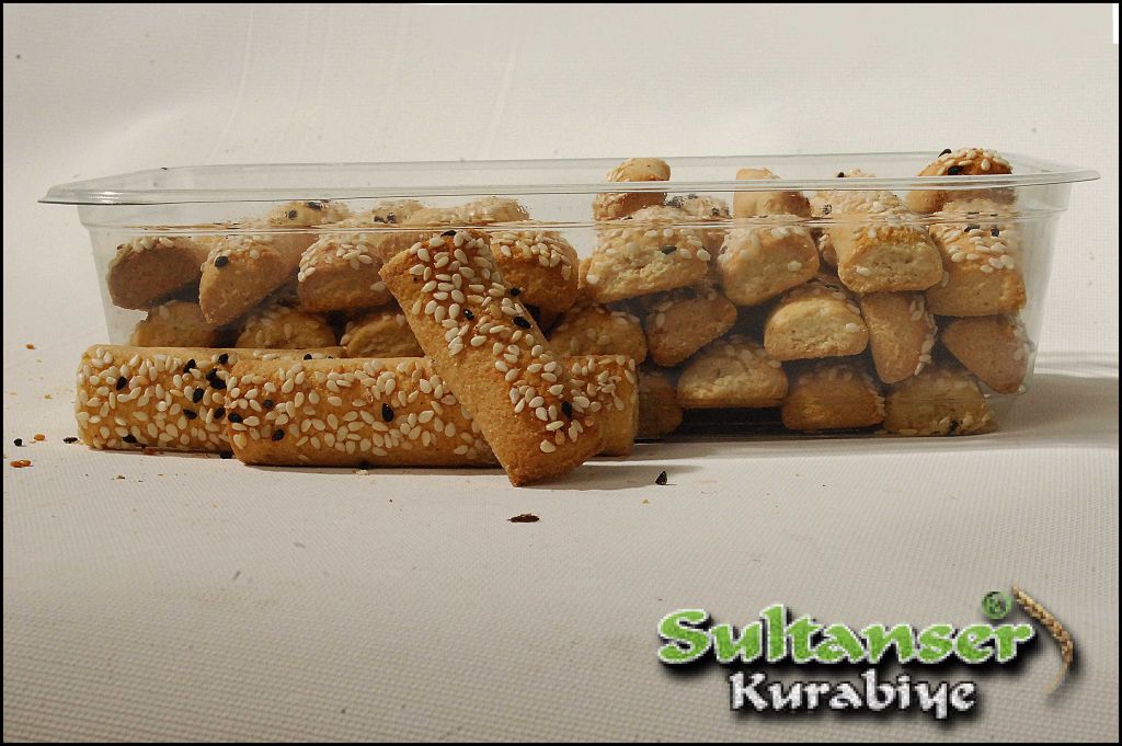 Salty Shortbread with Sesame