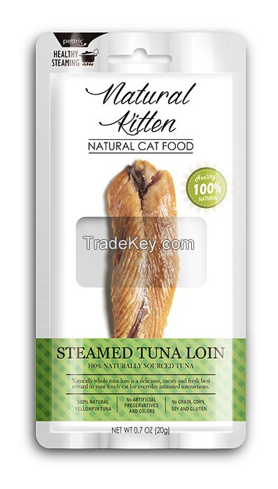 Natural Kitten - STEAMED TUNA LOIN