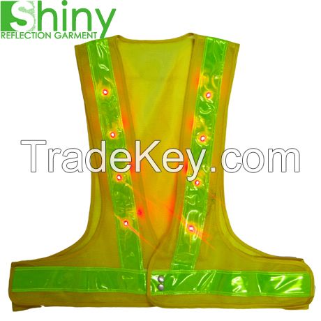 LED reflective vest