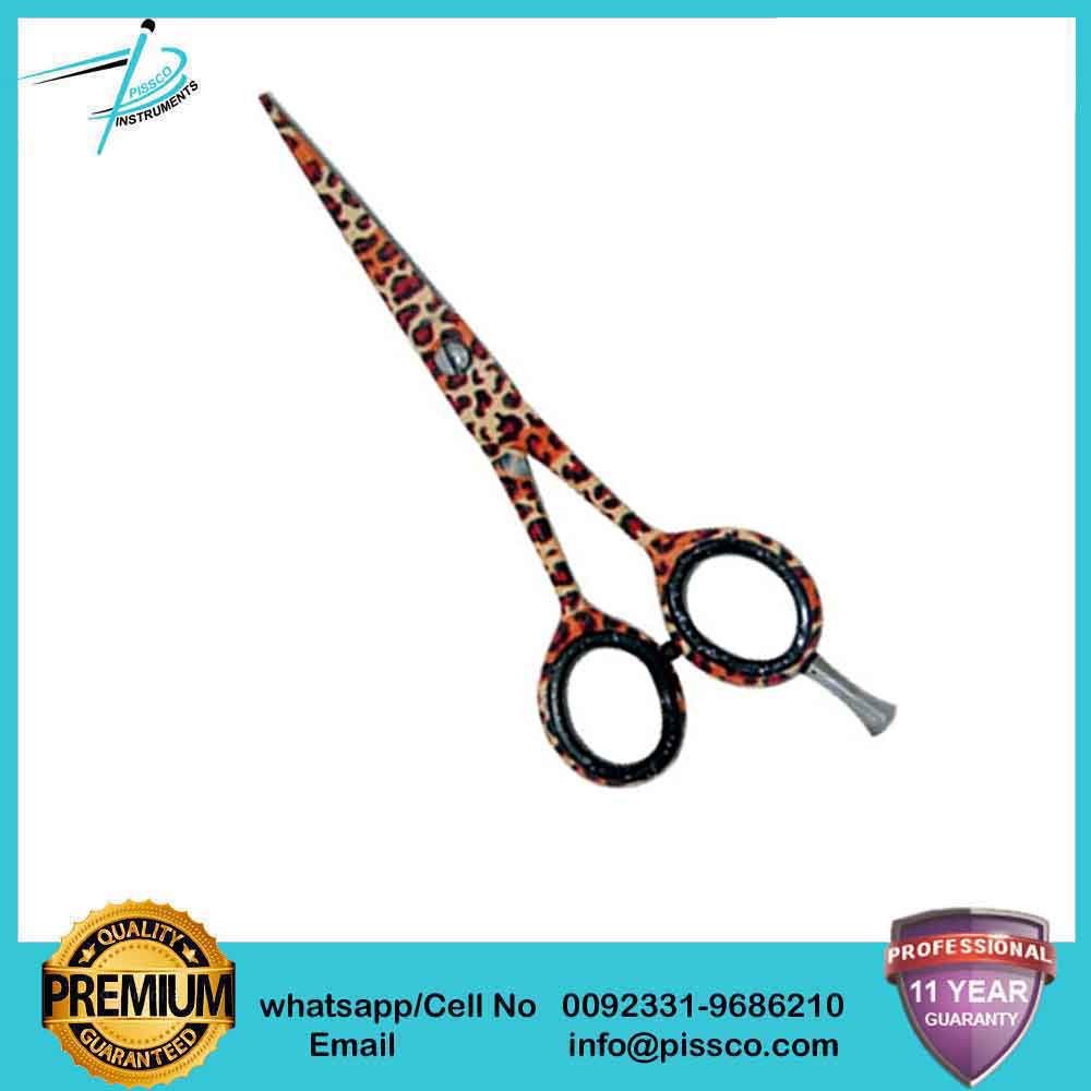 Hair Cutting And Thinning Scissors With Swivel thumb