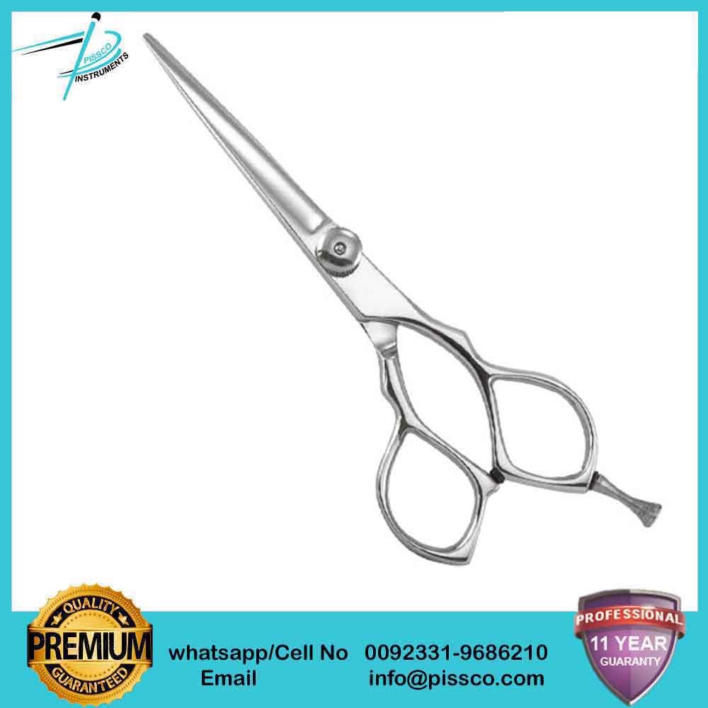 Hair Cutting And Thinning Scissors With Swivel thumb