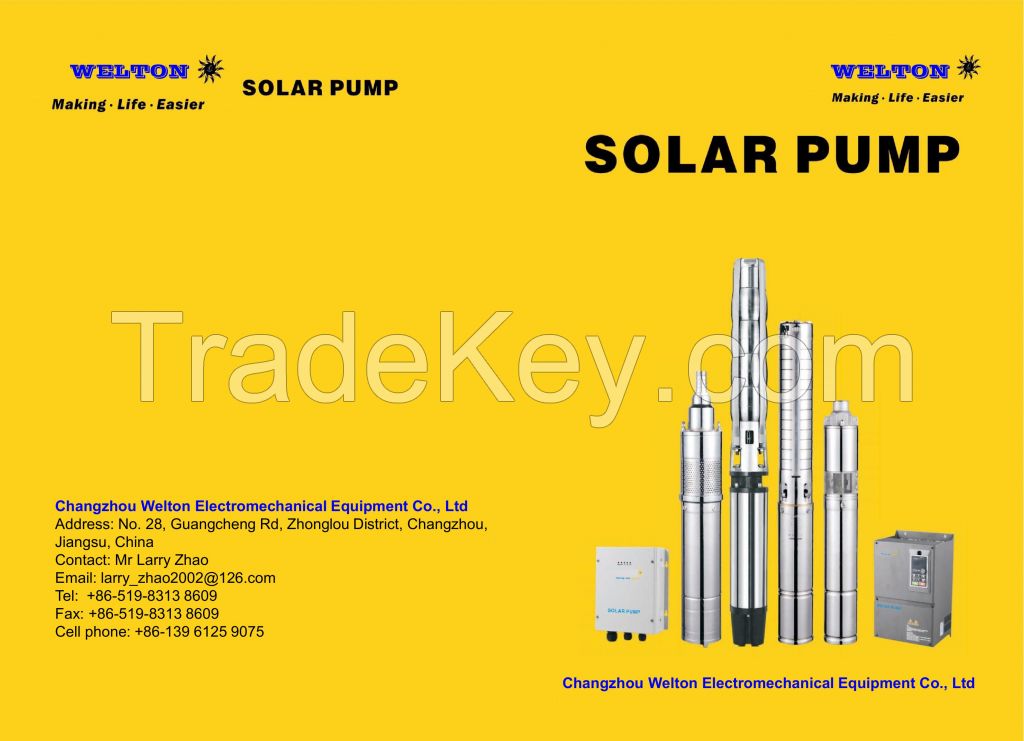 Solar Submersible Pump