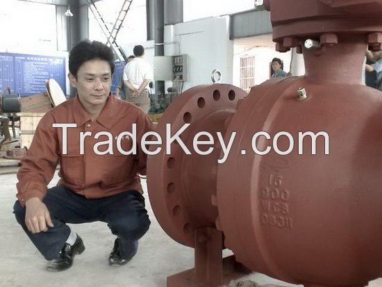 Cast Steel Fixed Ball Valve